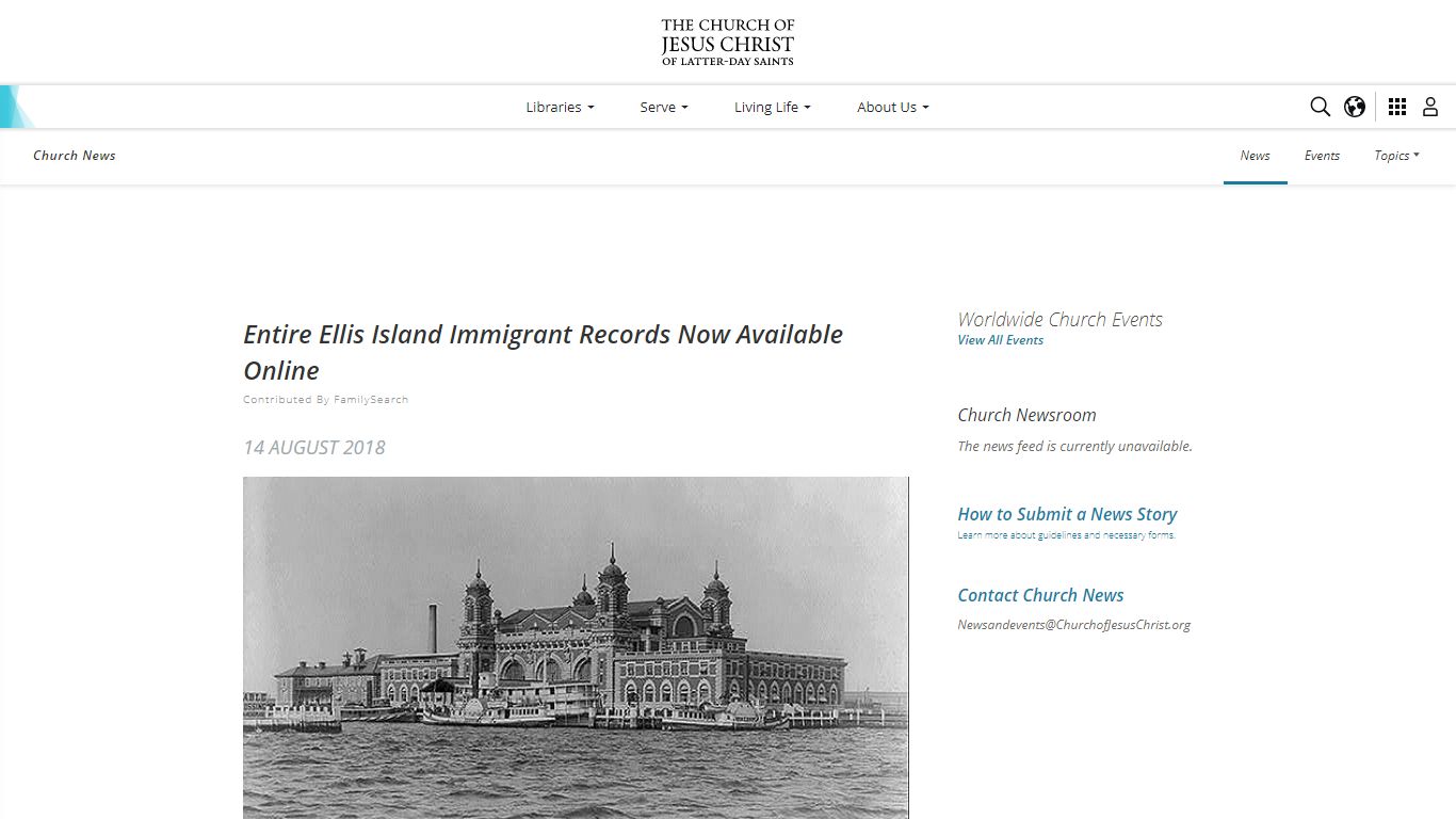 Entire Ellis Island Immigrant Records Now Available Online