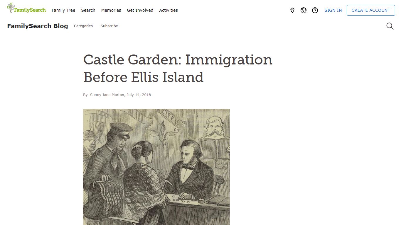 Castle Garden and Ellis Island Immigration Records - FamilySearch